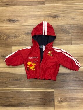 Baby 12 month Vintage Winnie The Pooh Zip Up Jacket